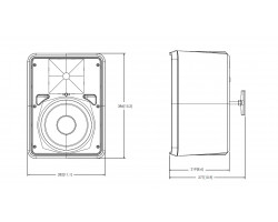 Комплект акустики 4 настенных динамика JBL Control 28-1 | Bluetooth | 4х60Вт